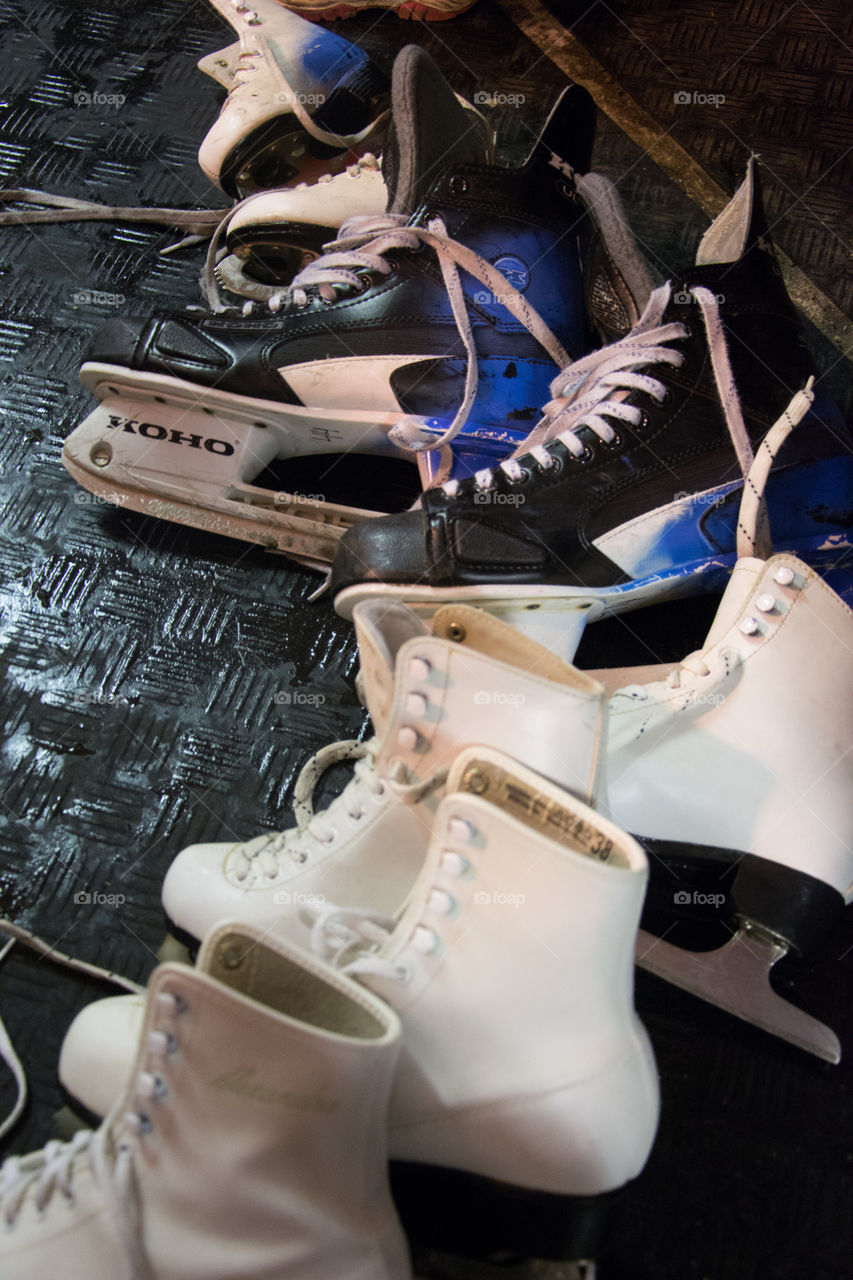 Ice skates