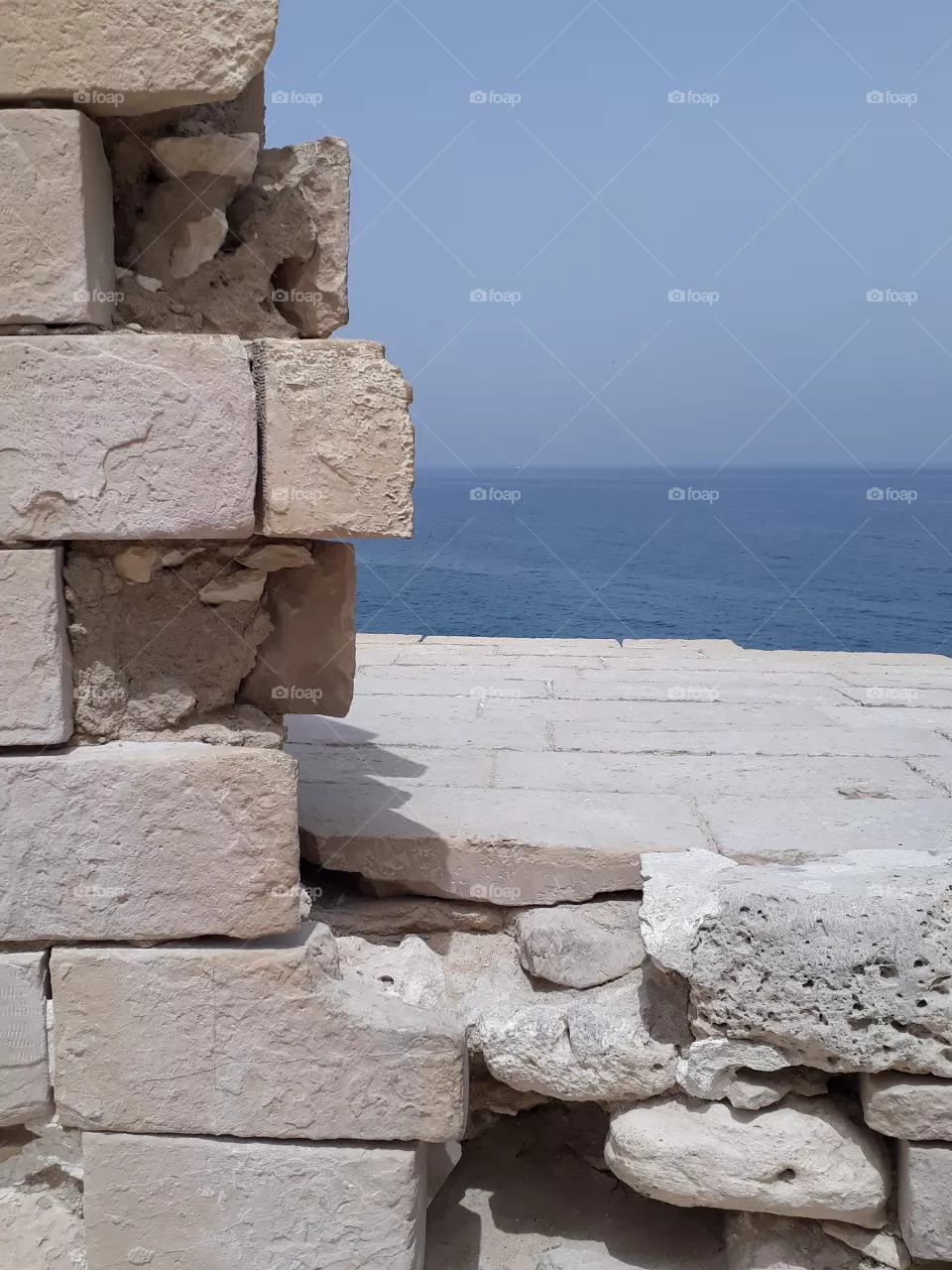 The sea