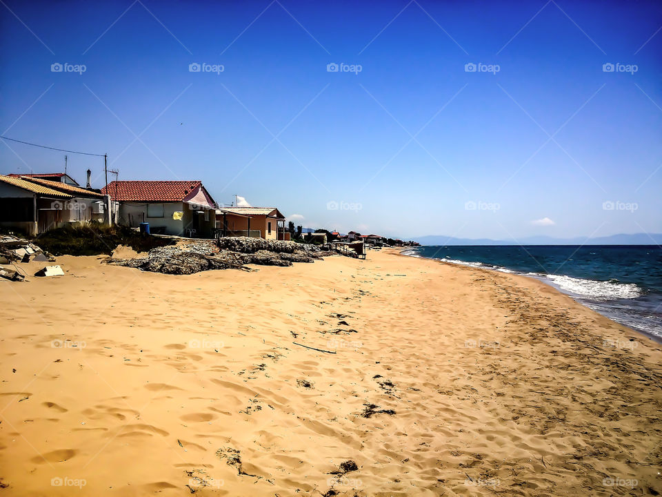 houses near the beach