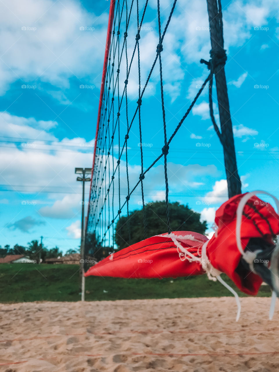 Rede de futvôlei! footvolley net😍