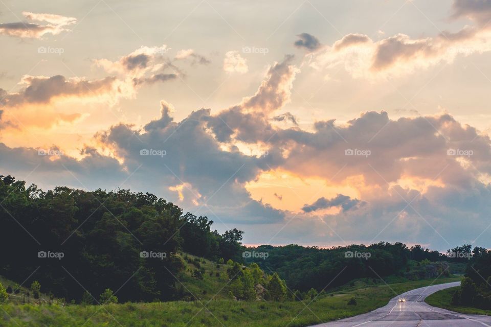 Evening storm