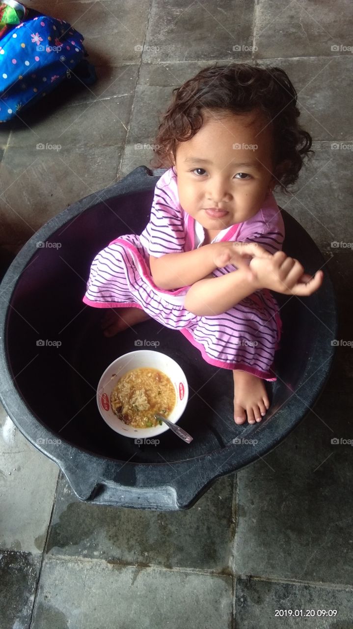 sarapan sambil eksis😁