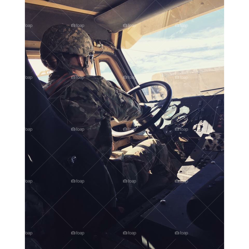 A solider of the 88m mos.
