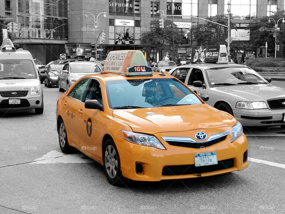 yellow cab