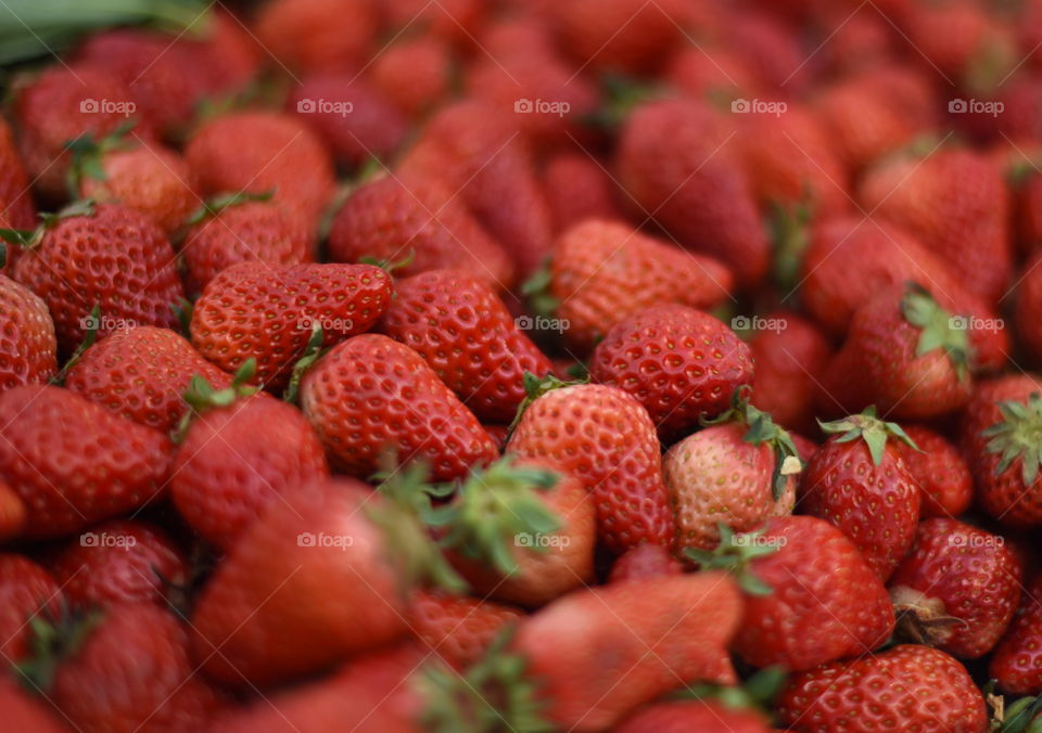 food, fresh fruit, close, market, colors, vegetable, strawberry