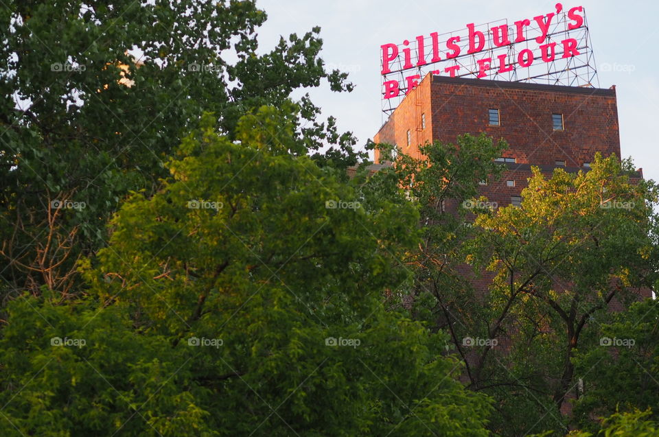 Pillsbury building in Minnesota.
