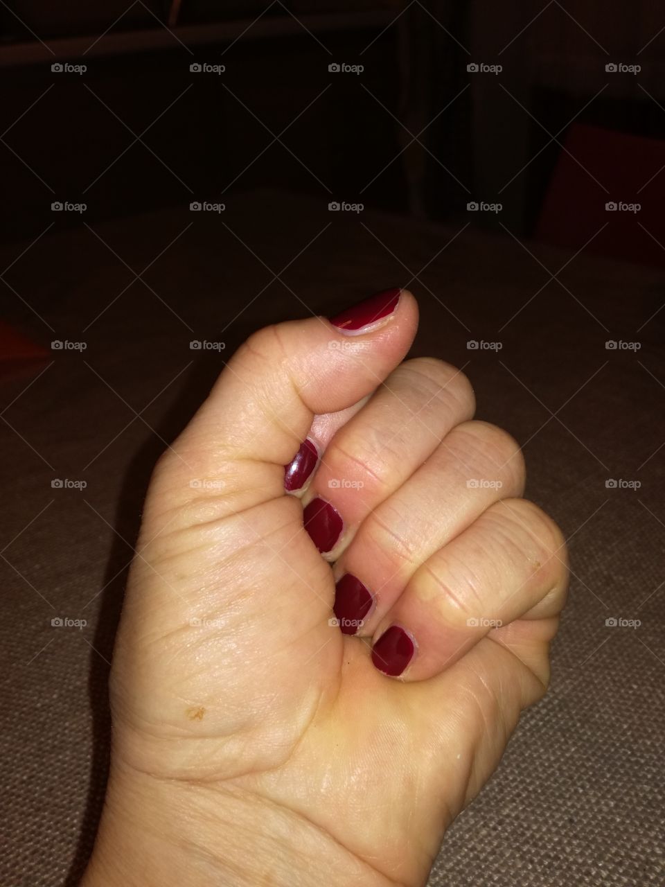 The fist, the strength, the threat and ...