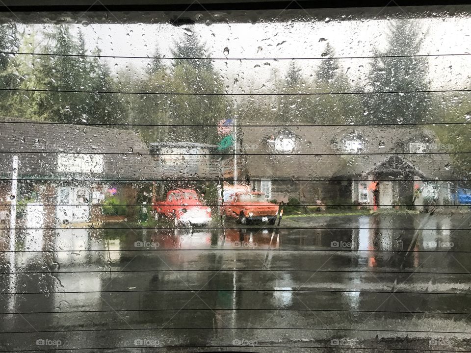 Truck like the one Bella drove in Twilight through the rain in Forks, Washington 