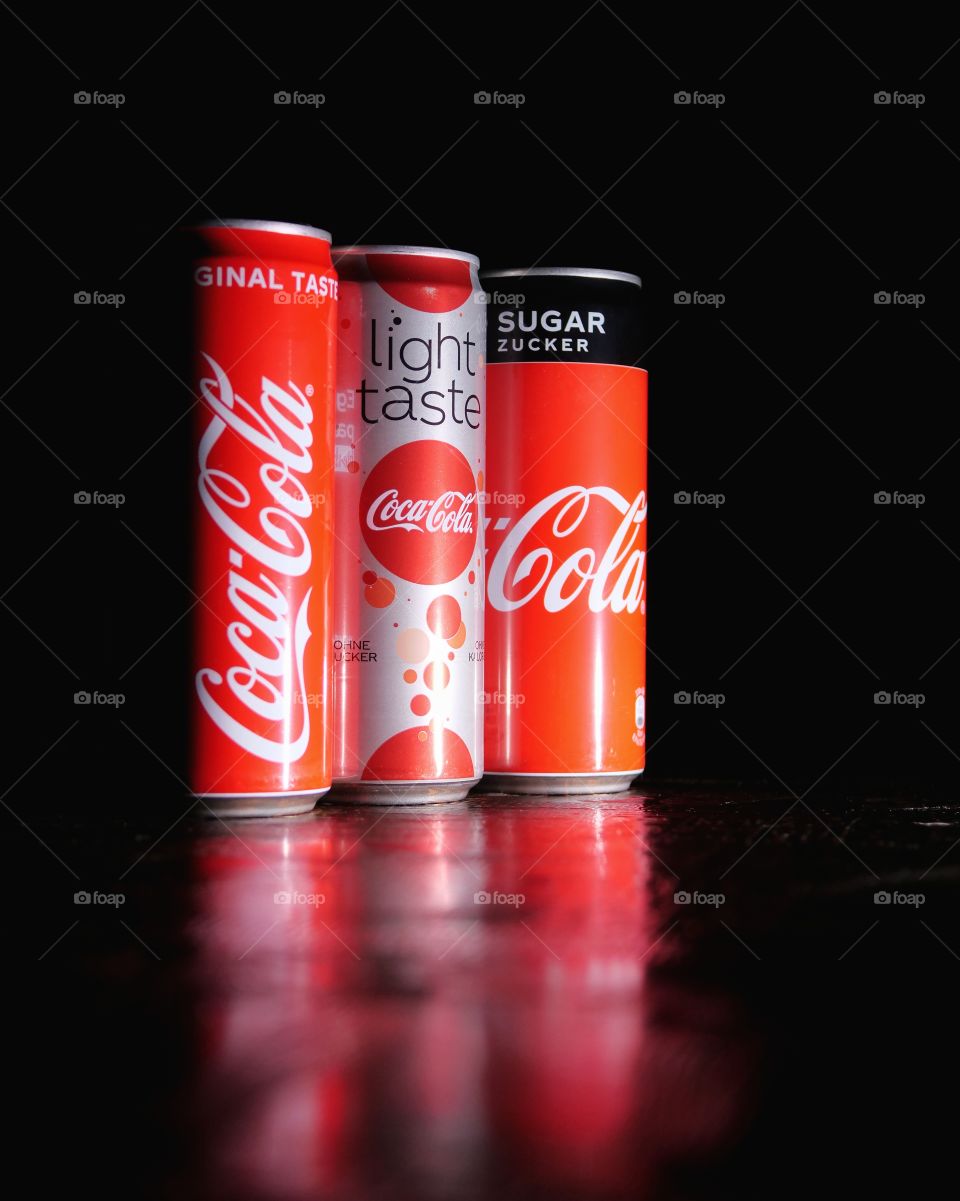 Coca-Cola cans