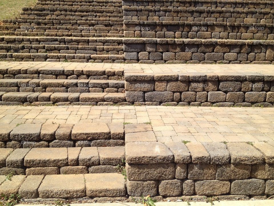 Olympic stone steps