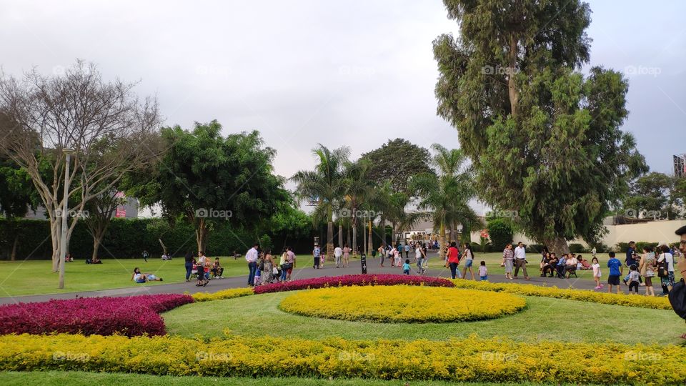 Parque de la Reserva, Lima, Perú.