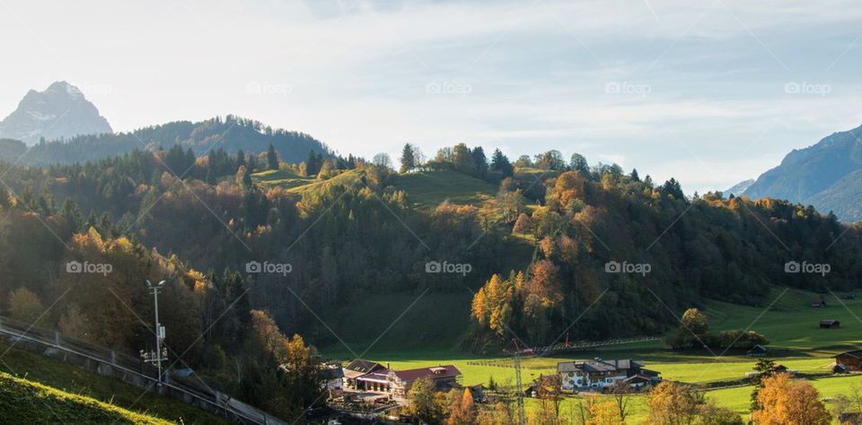 Alpine panorama 