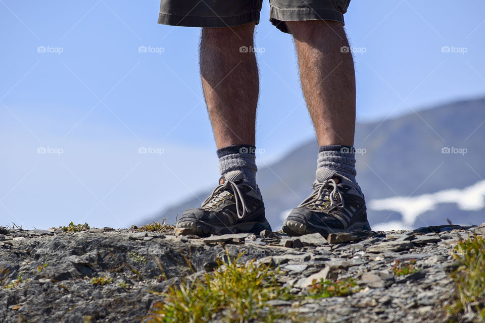 After a long hike up to Exit Glacier, we had to pause at the top and admire the glacier view. 