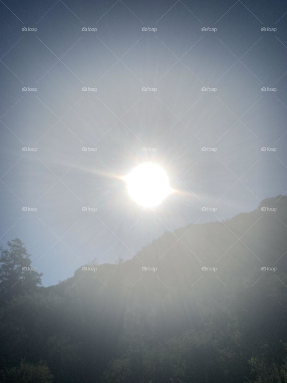 Sun healing energies.