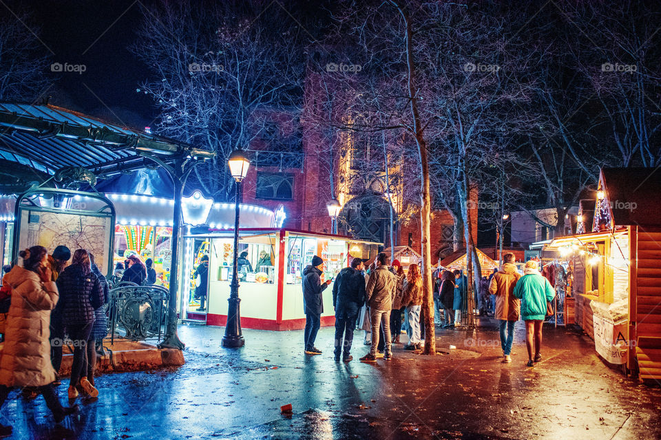 Christmas Market Montmartre 2021