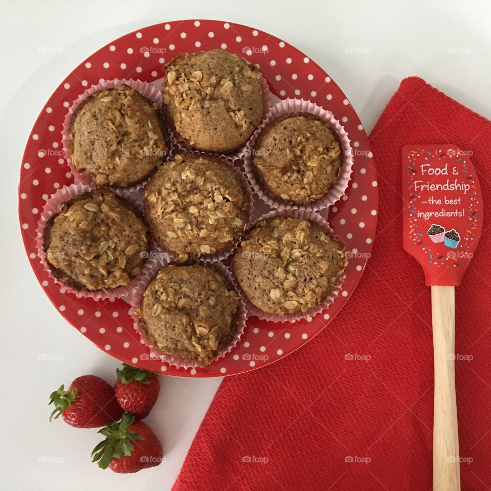 Strawberry Muffins 