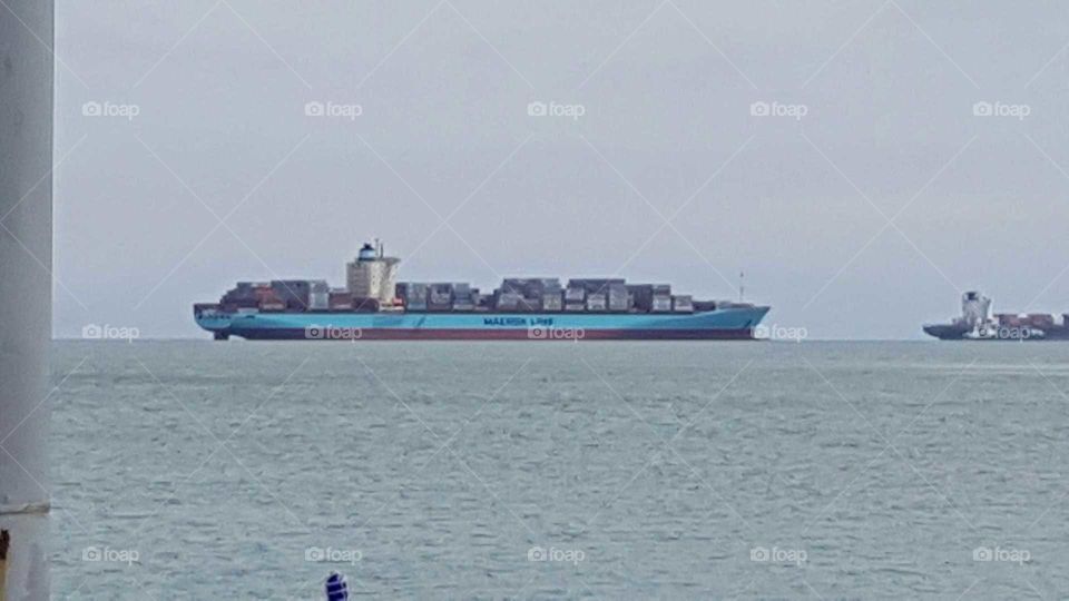 ship out at sea. ship out in the bay area