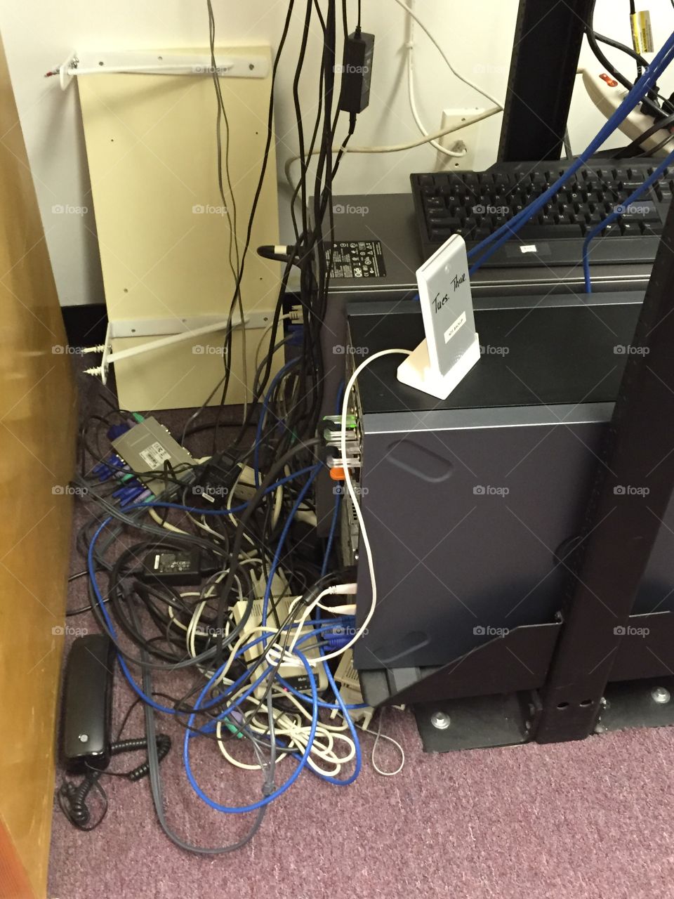 Wires are everywhere