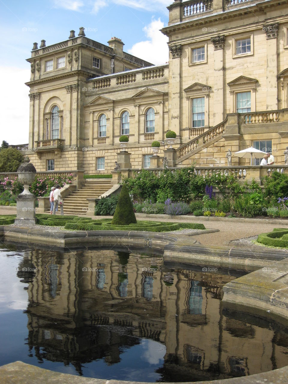 Harewood House Reflection