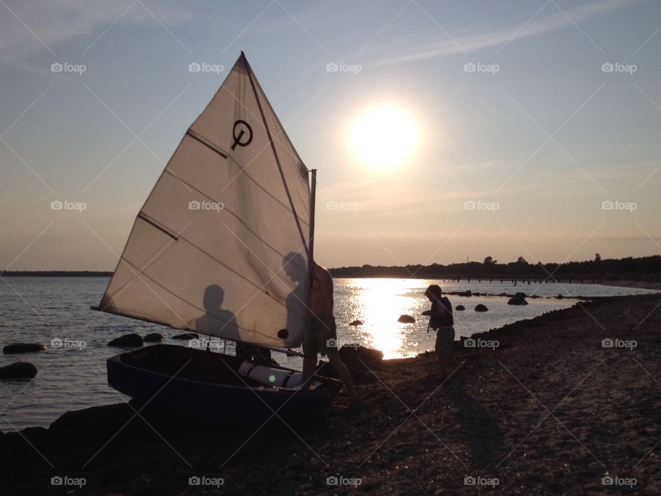 Learning how to sail