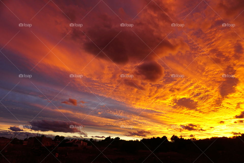 Sunset#sky#clouds#moment#magic#nature