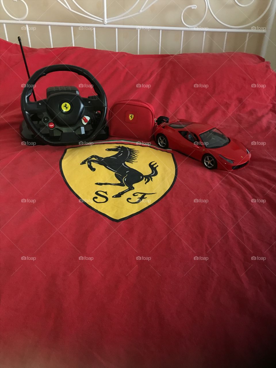Ferrari toy and stuff