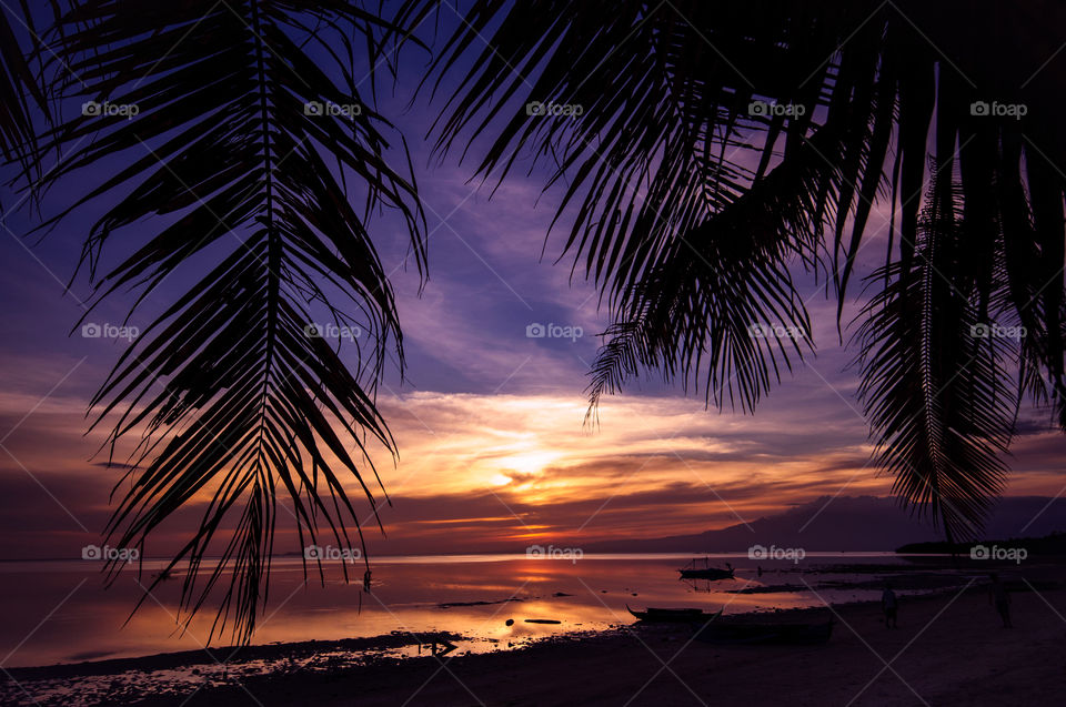 Sunset in Siquijor, Philippines 