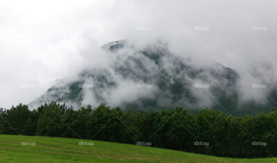 Cloudy Mountain