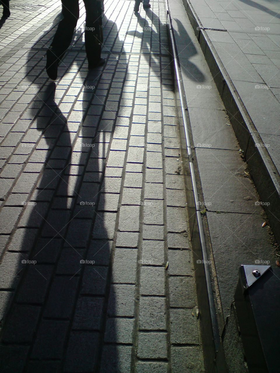 Shadows and steps - London, UK