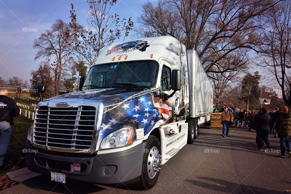 Arlington national cemetery. wreaths across America