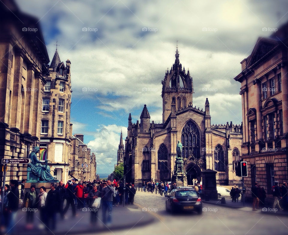 church scotland holiday cathedral by moosyphoto