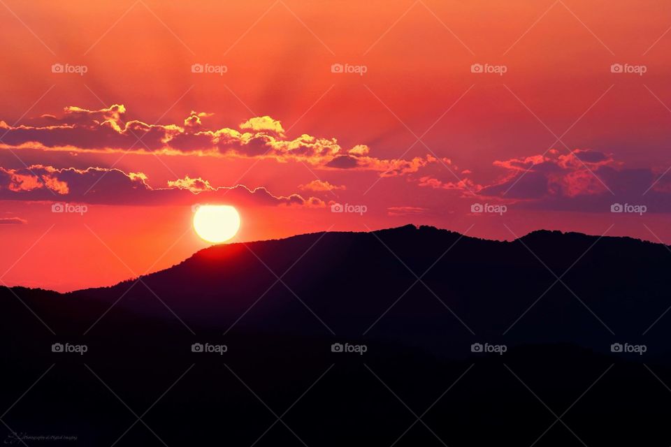 Tennessee Mountain Sunset 