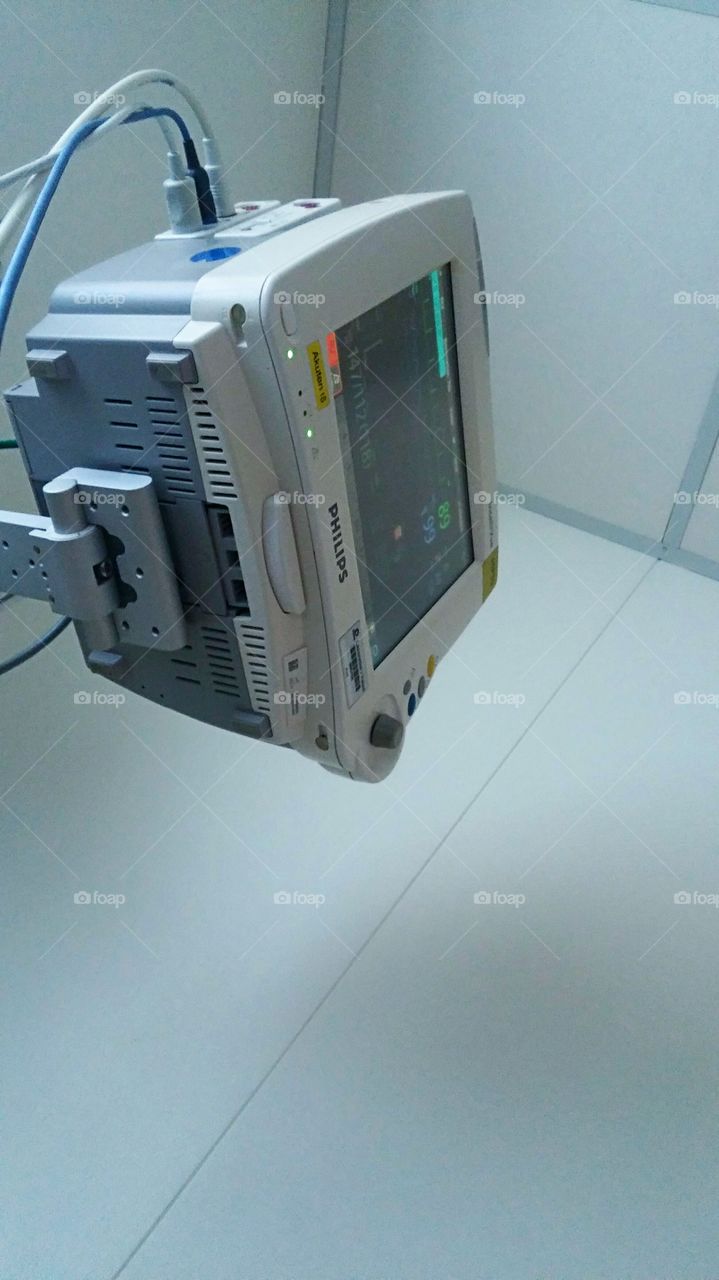 in the emergency room..