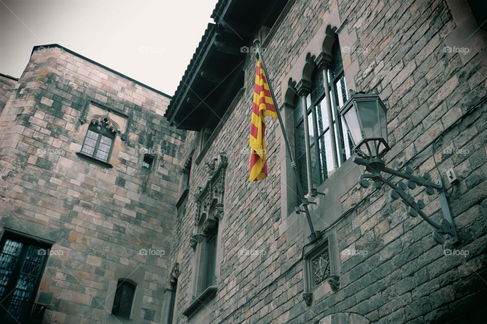 Catalonia in the Rain