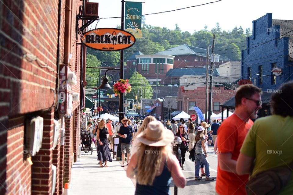 Festival in the mountains