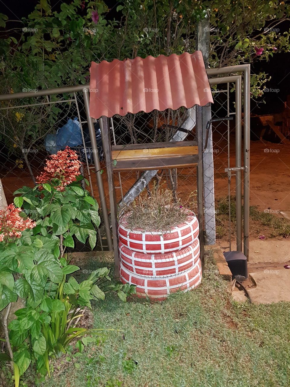 Ideas for decoration. Water well in my uncle's farm.
