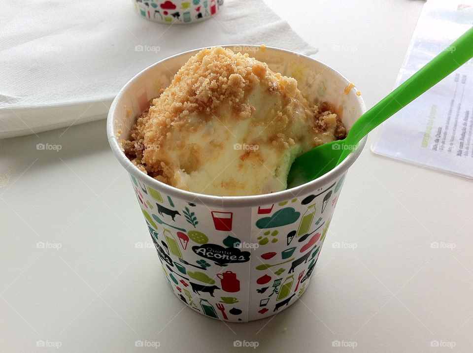 Icecream. Quality ice cream