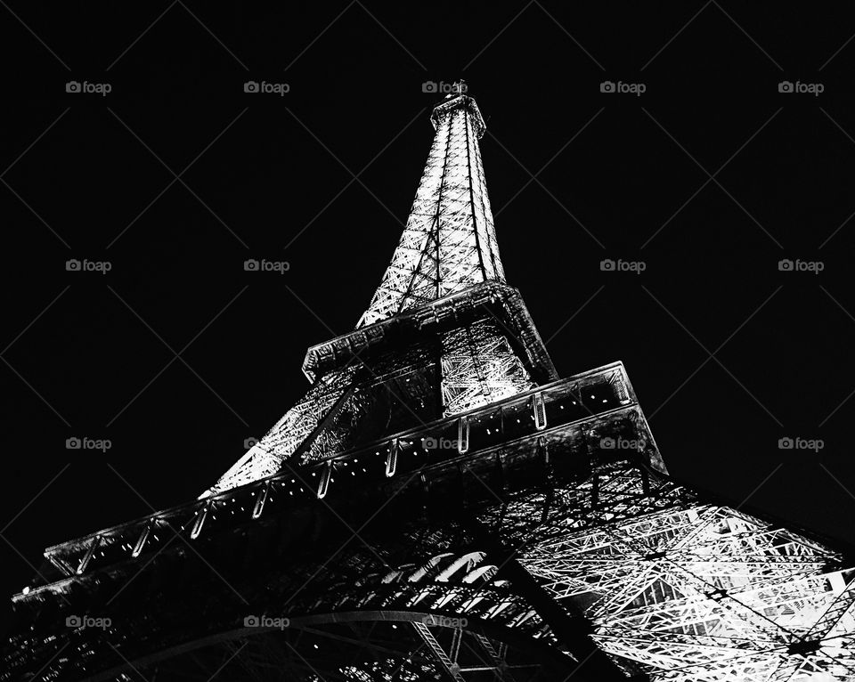 Eiffel Tower From Below 