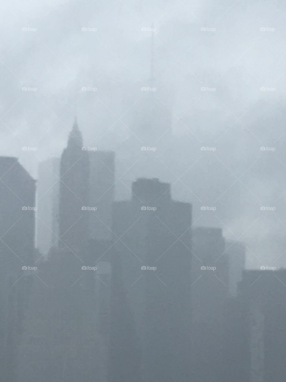 City
Manhattan 
Fog
Skyscrapers