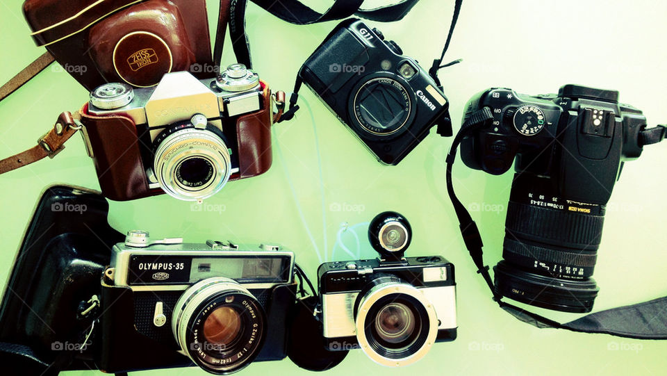 old camera photo canon by maikelnait