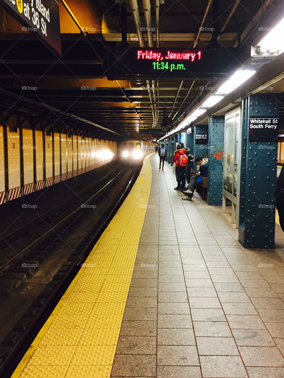 NYC subway. 