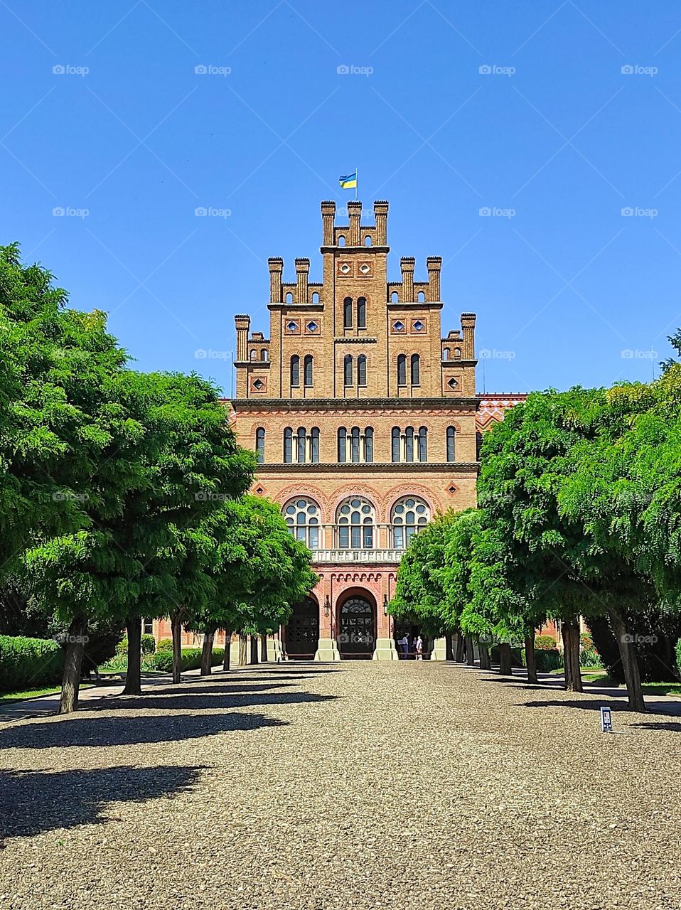 The residence of the metropolitans of Bukovyna and Dalmatia in the city of Chernivtsi