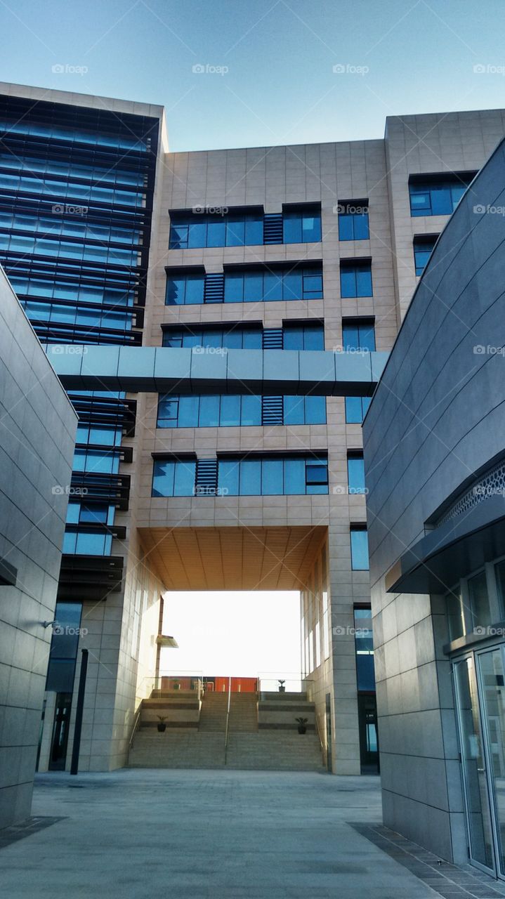 Smart City, Malta. Fun Modern Buildings 