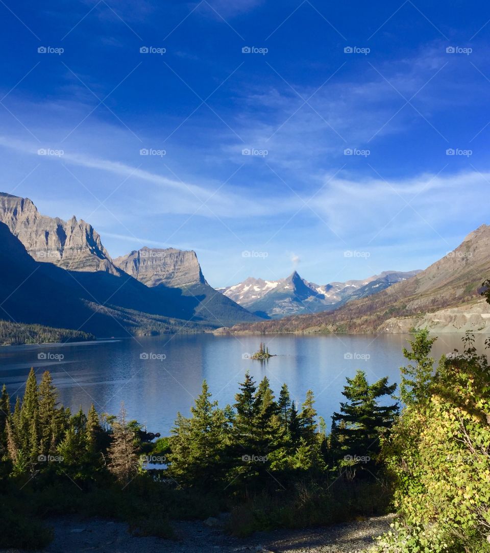 Wild Goose Island, Glacier National Park, Montana 