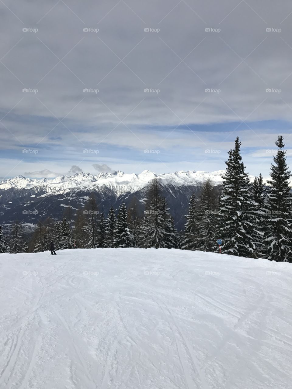 Italian ski slope