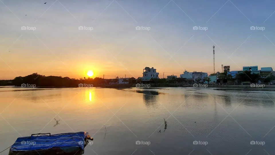 Sunset reflection!