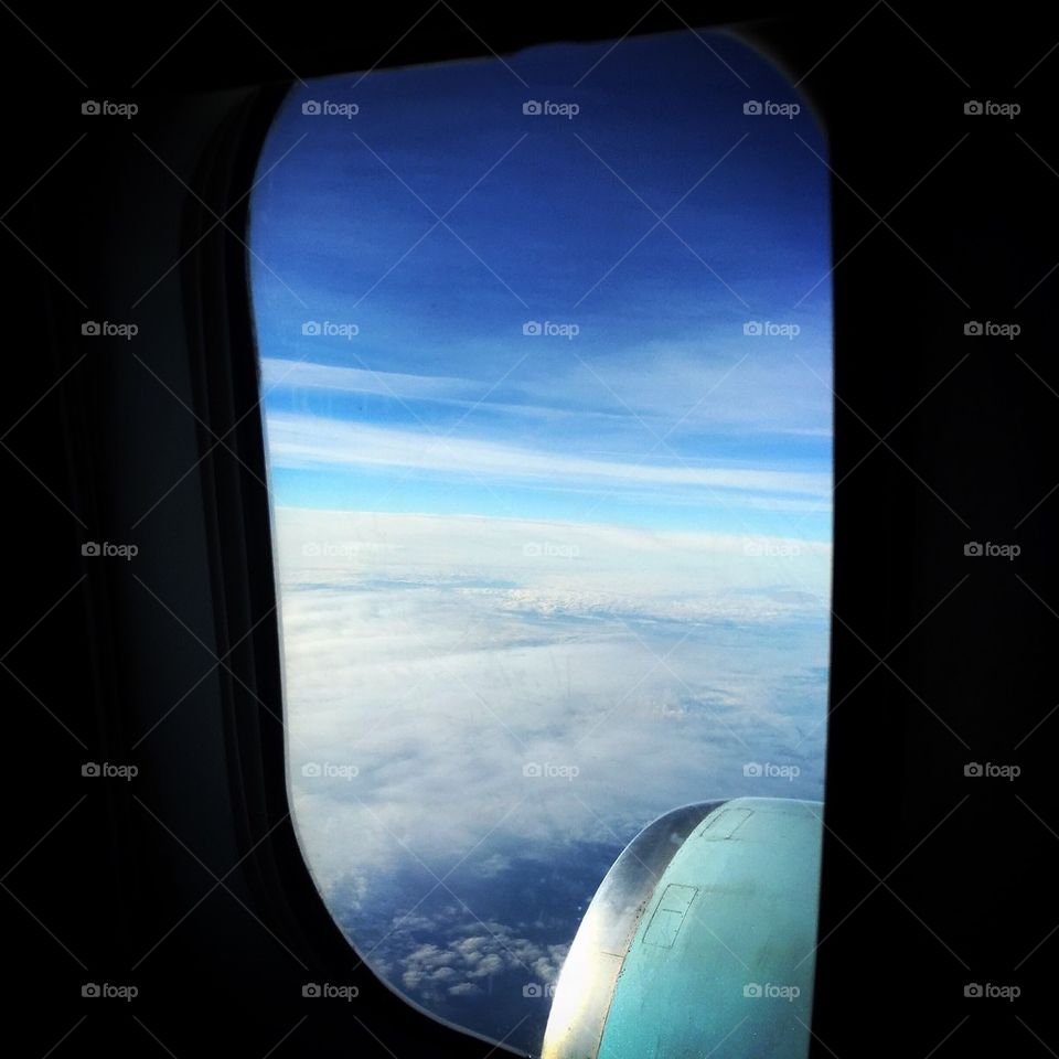 Airplane window