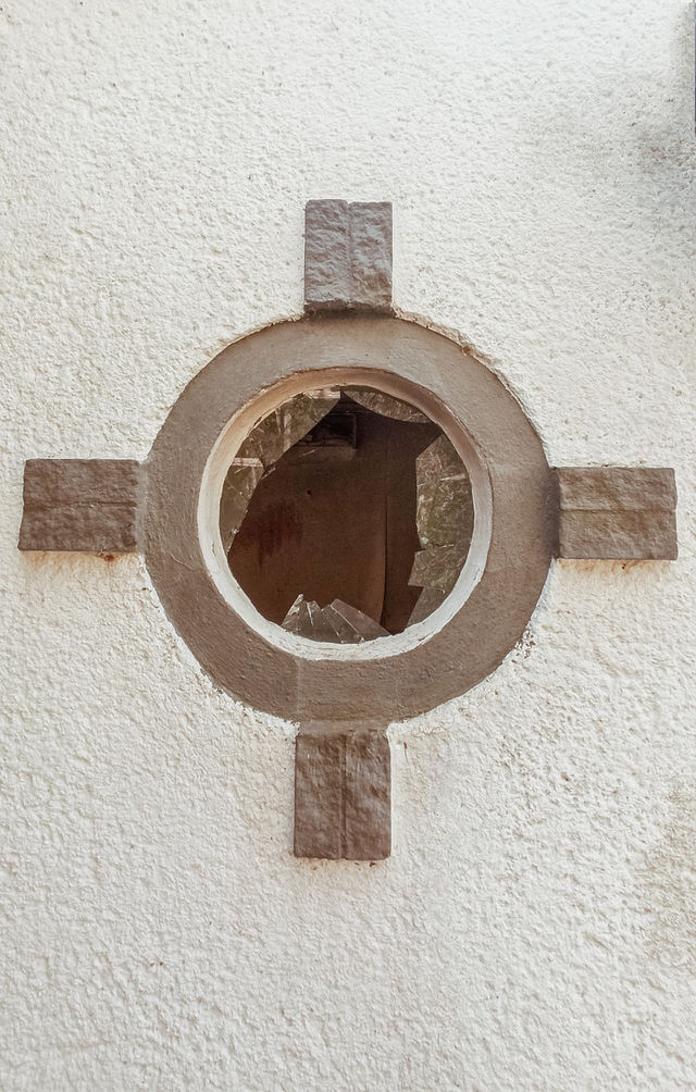 Broken window