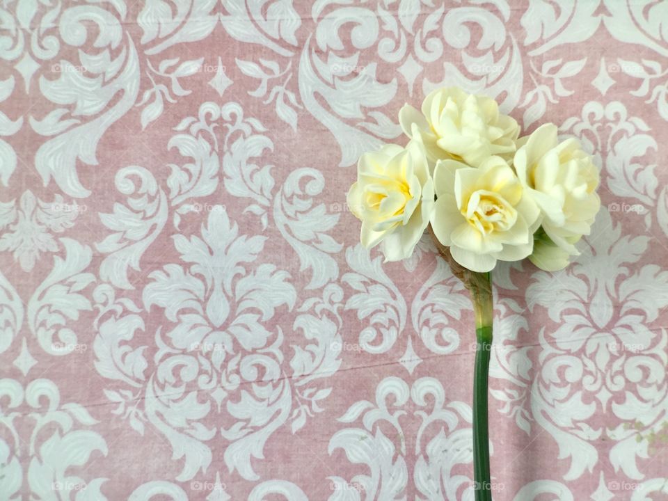 Flower on the ornament