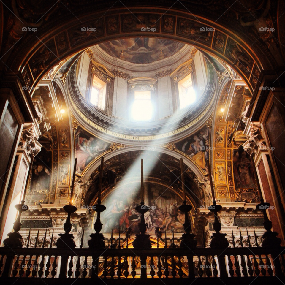 rome light church by KengPP